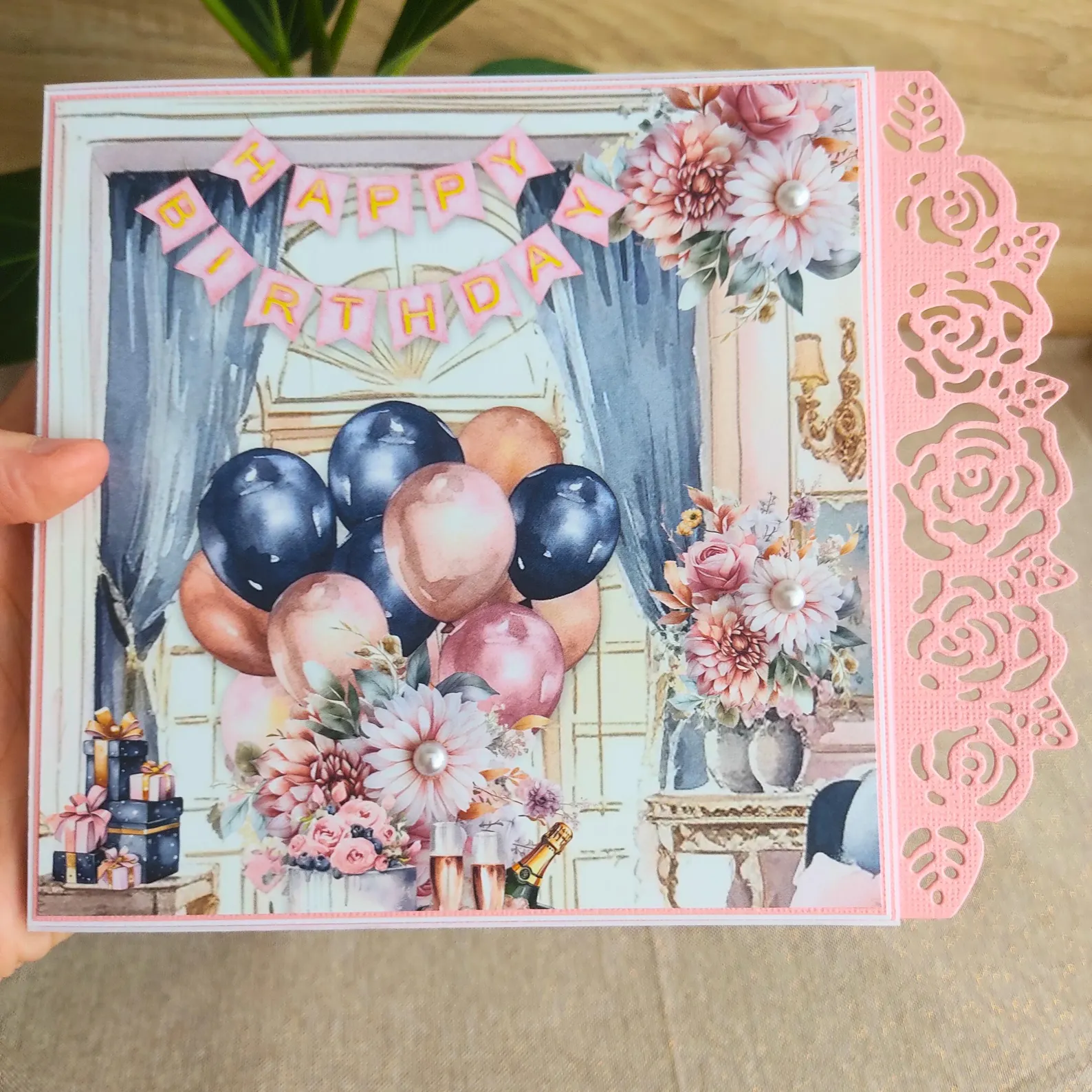 Carte d’anniversaire "Happy Birthday" 