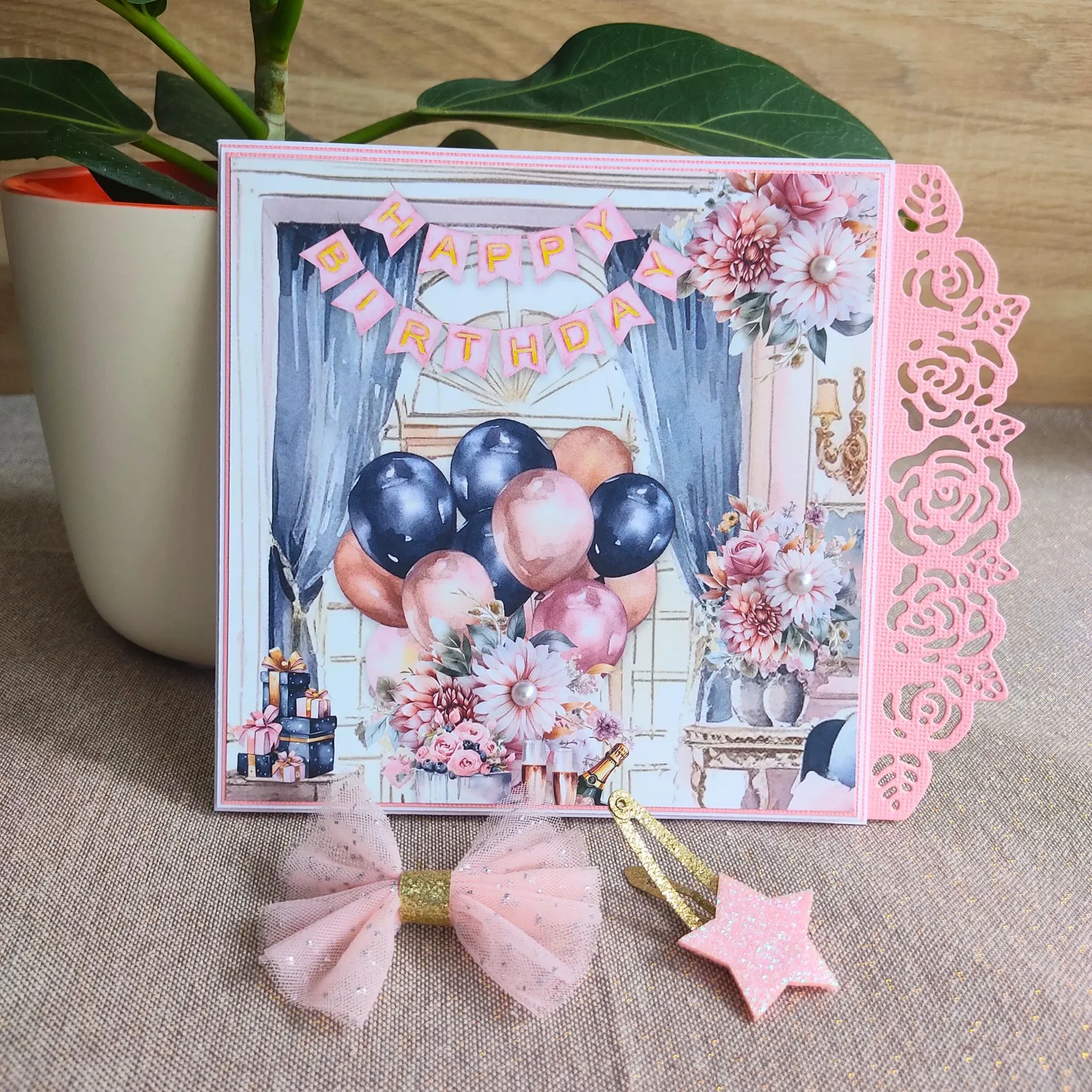 Carte d’anniversaire "Happy Birthday" 
