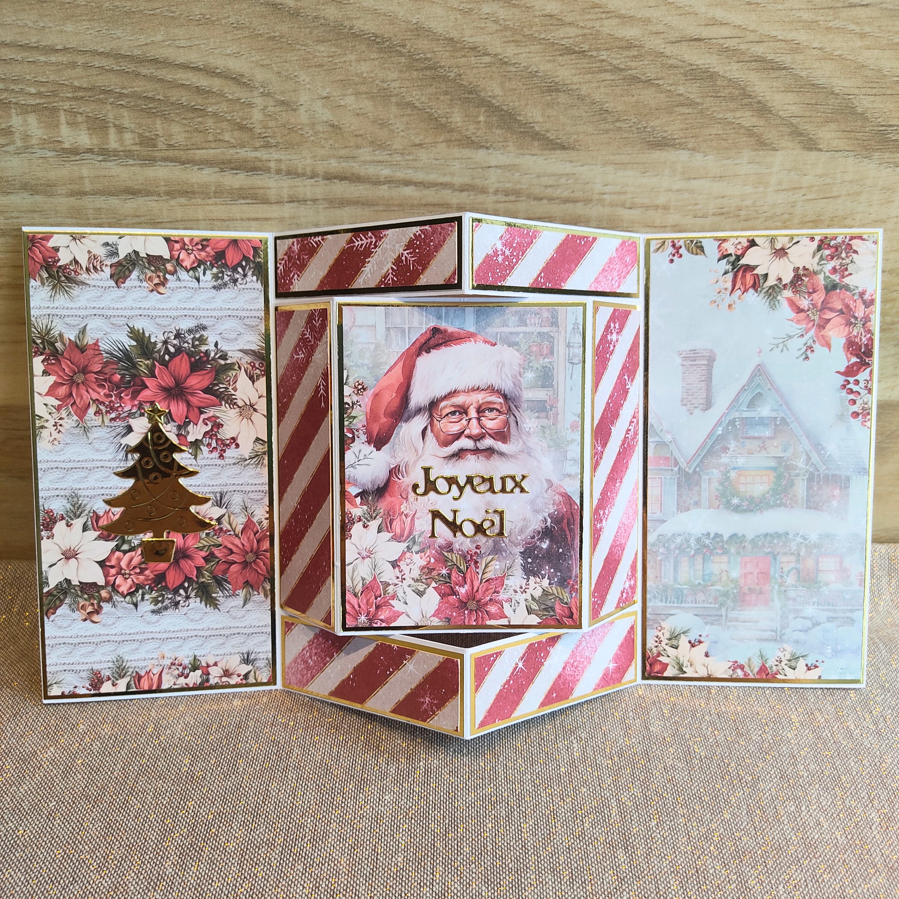 Carte de Vœux Pop-Up "Joyeux Noël"
