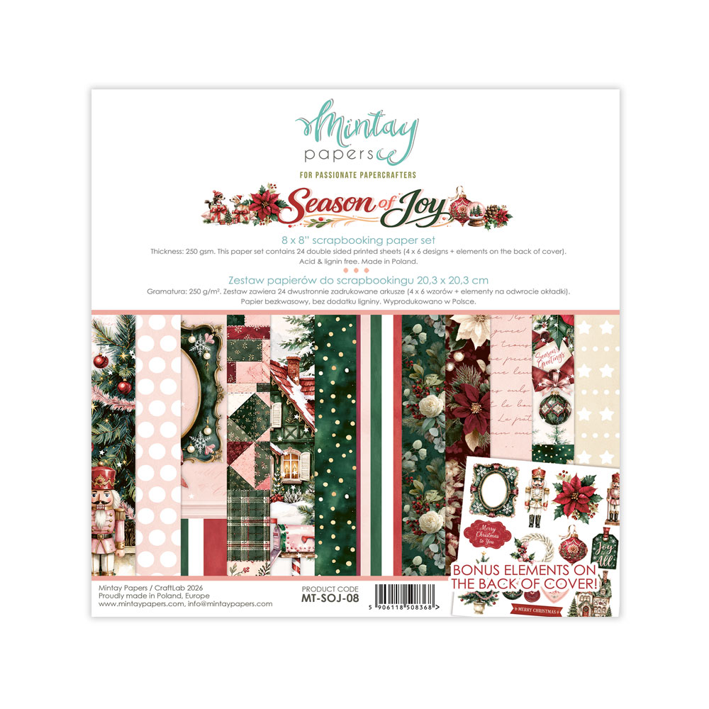 Mintay Papers - Collection Season of Joy - 20,3x20,3cm
