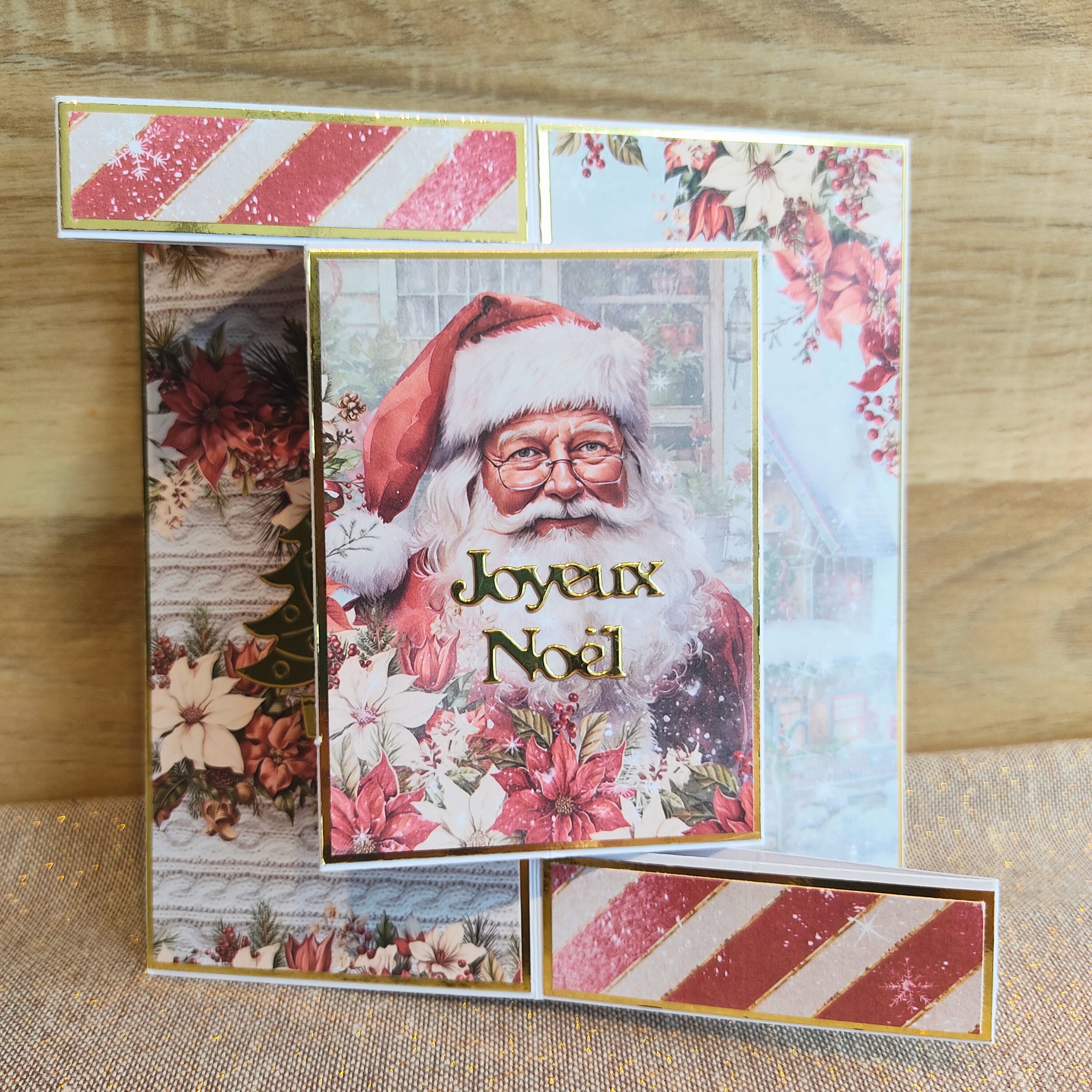 Carte de Vœux Pop-Up "Joyeux Noël" 