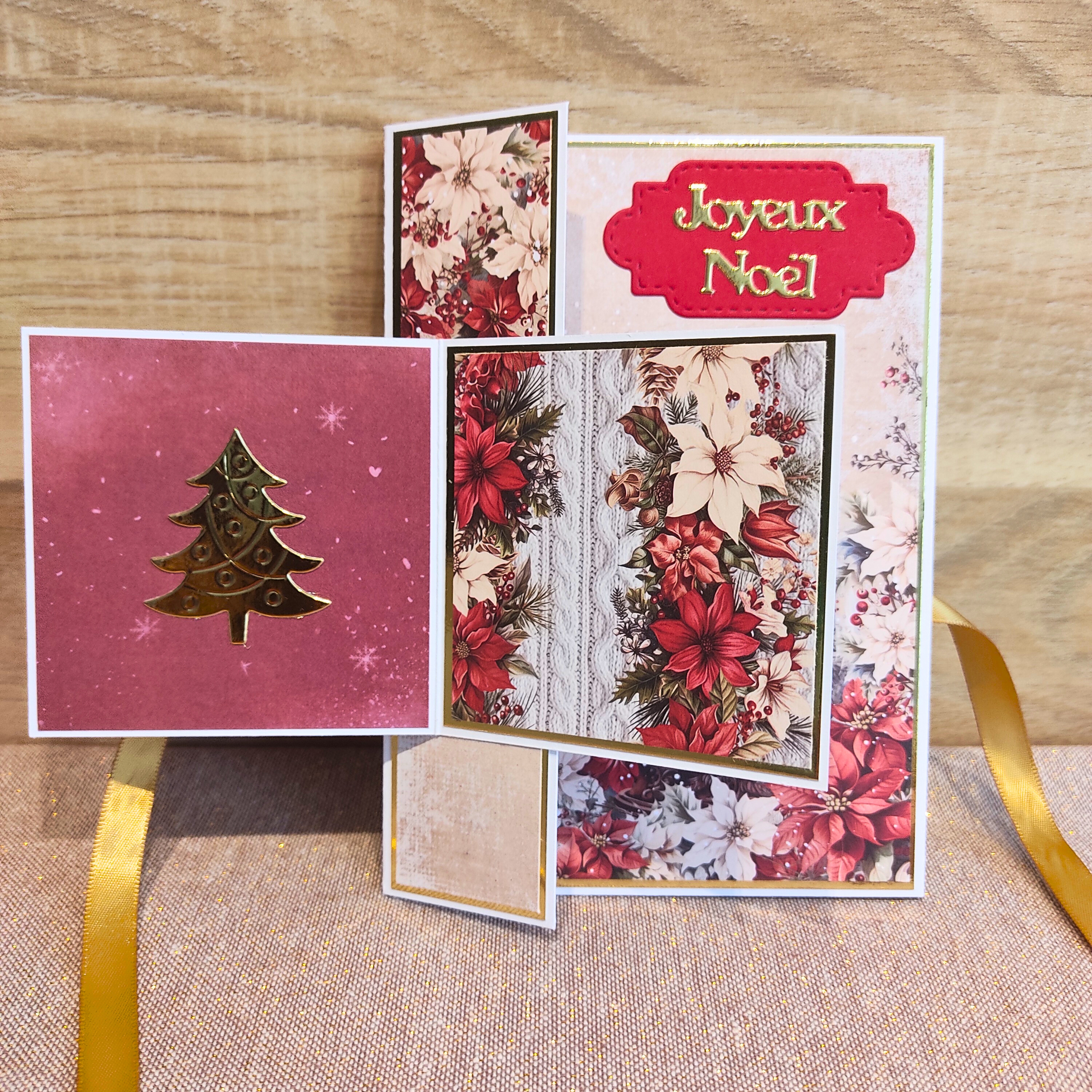Carte de Vœux Joyeux Noël "Pôle Nord " 