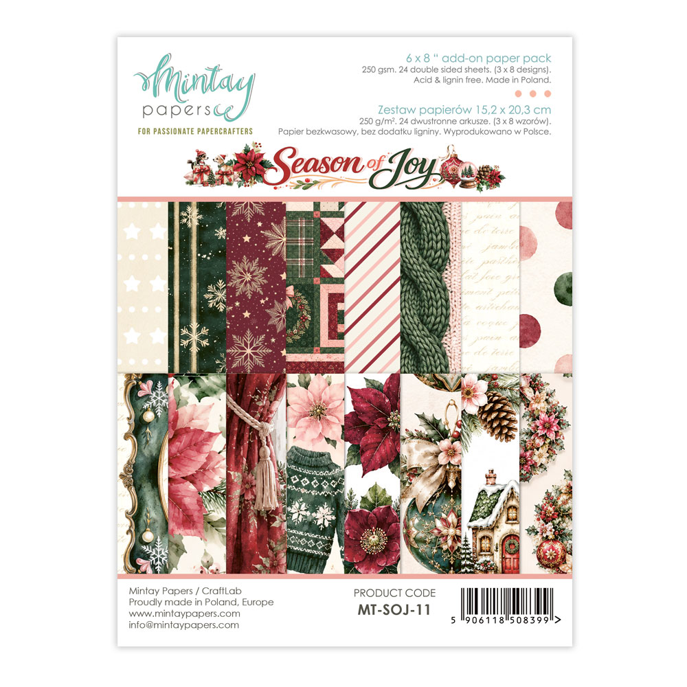 Mintay Papers - Collection Season of Joy - 15,2x20,3cm