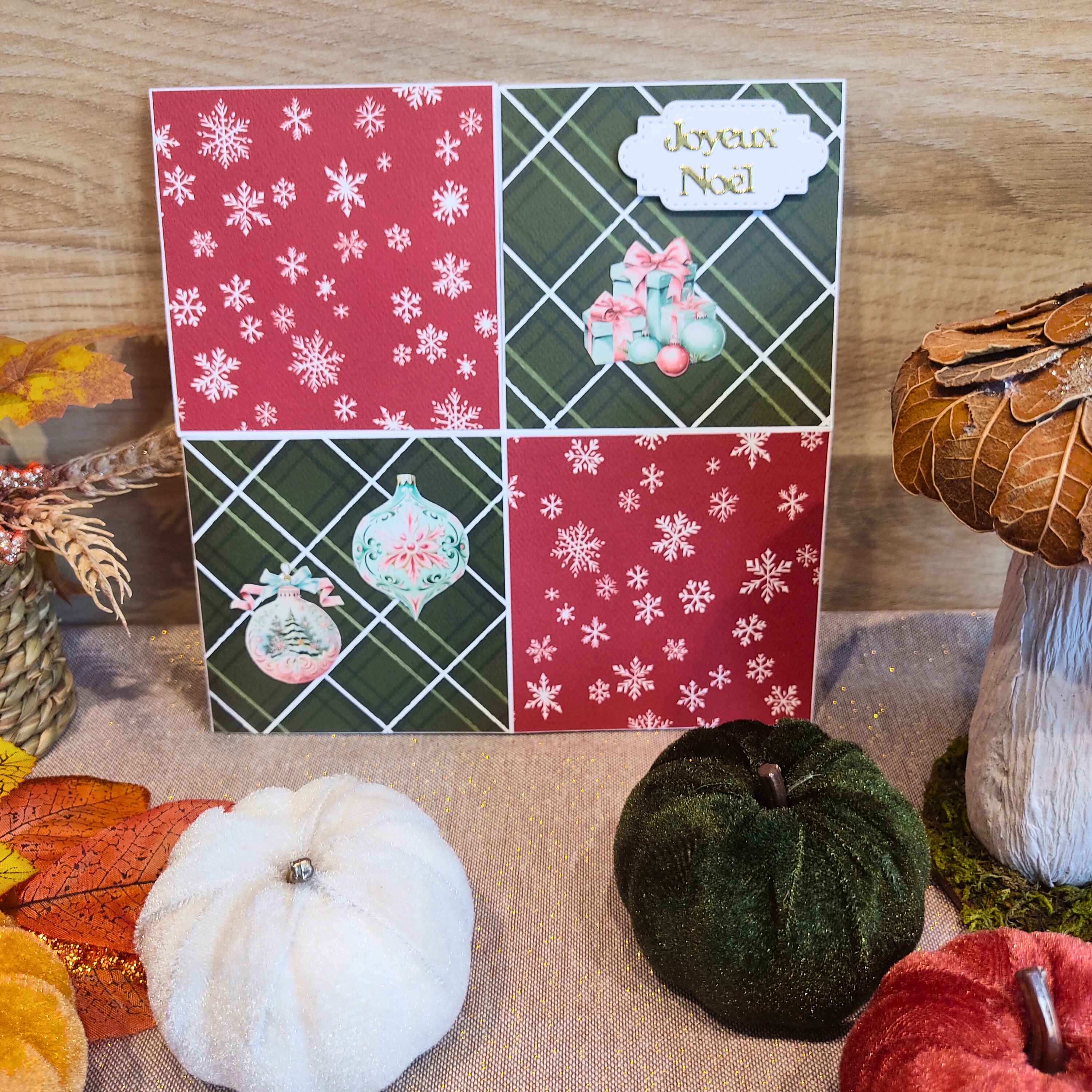 Carte de Voeux Pop-Up "Un Noël enchanté"