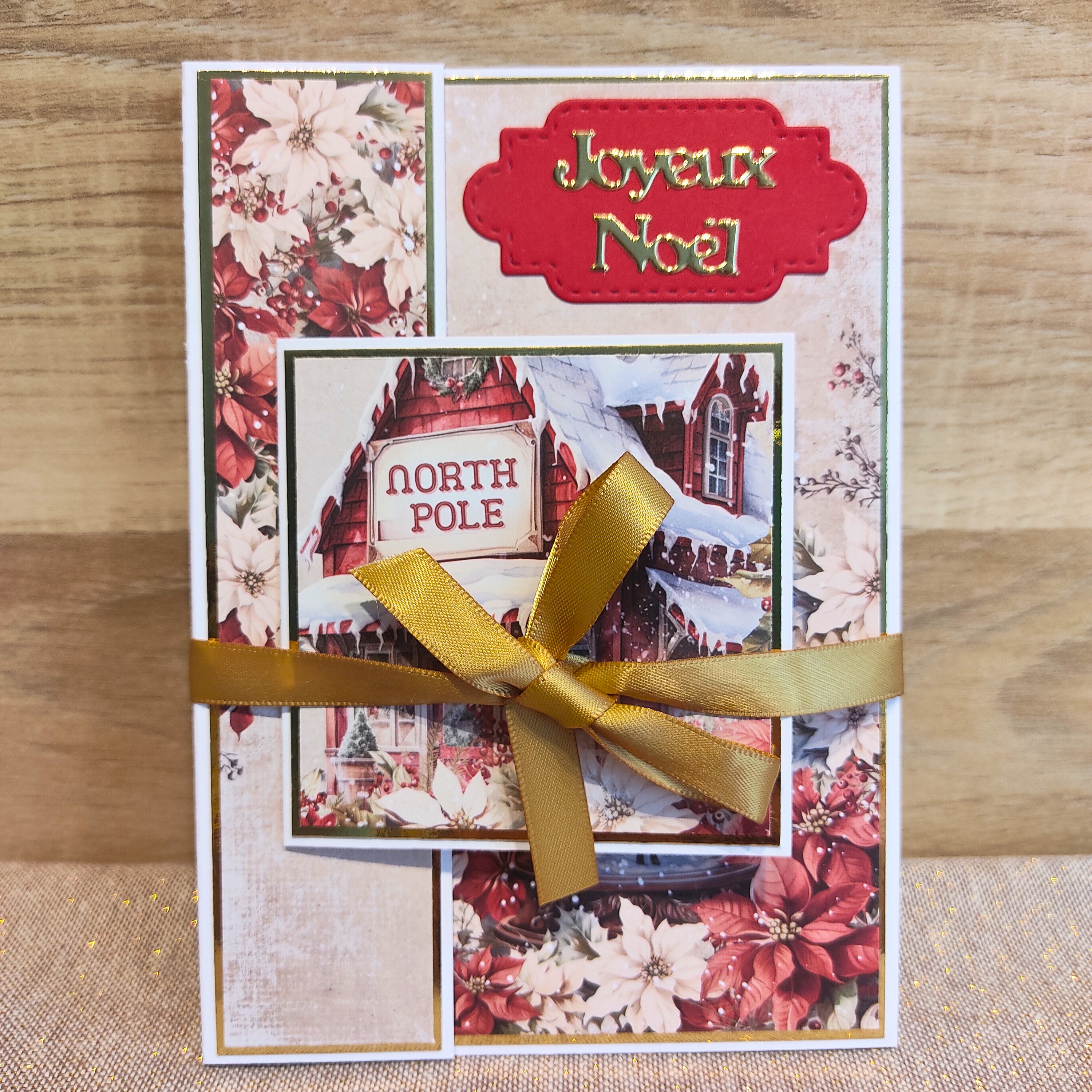 Carte de Vœux Joyeux Noël "Pôle Nord "