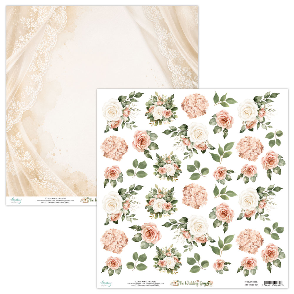 Mintay Papers - Collection The Wedding day - 30,5x30,5cm