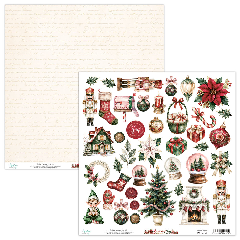 Mintay Papers - Collection Season of Joy - 20,3x20,3cm