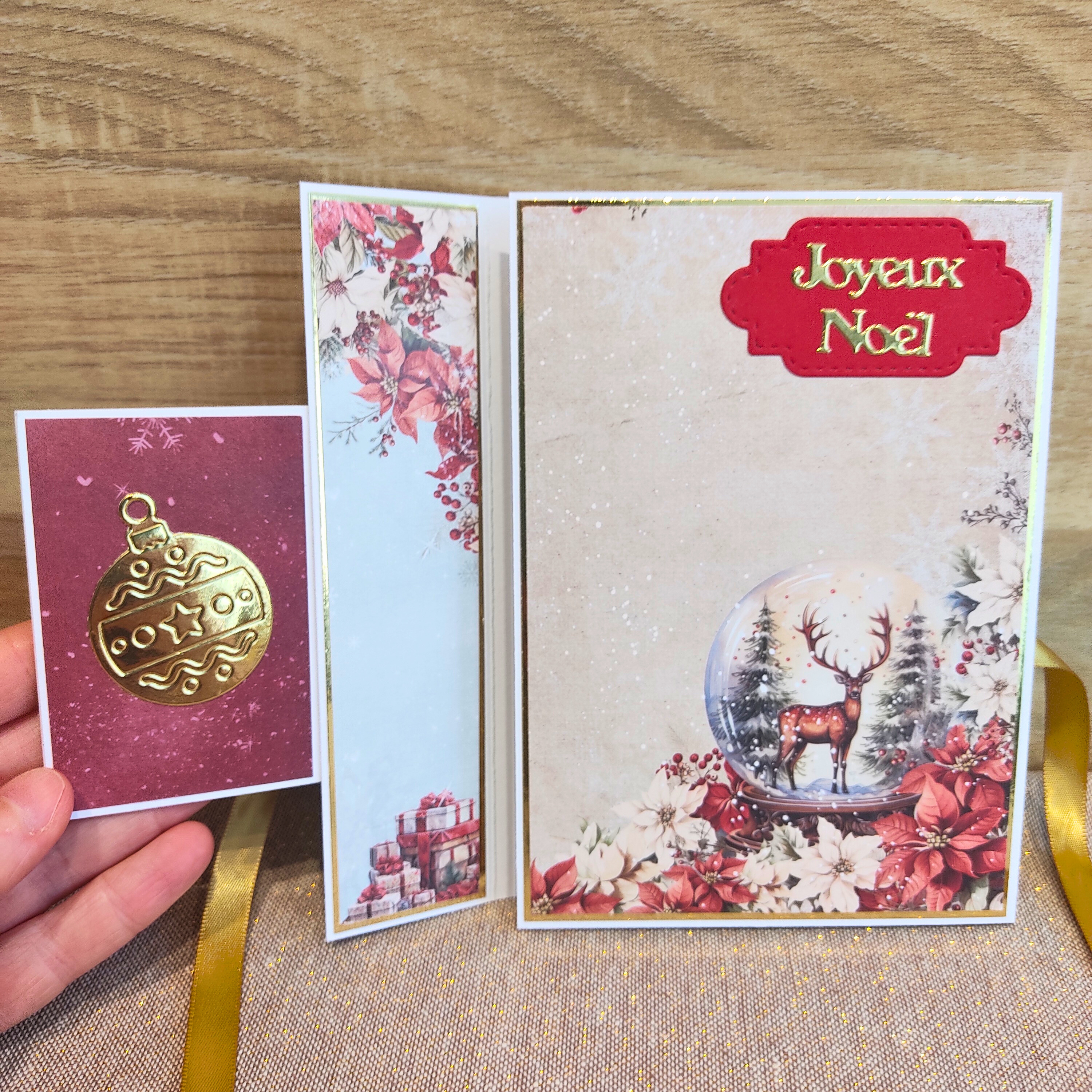 Carte de Vœux Joyeux Noël "Pôle Nord " 