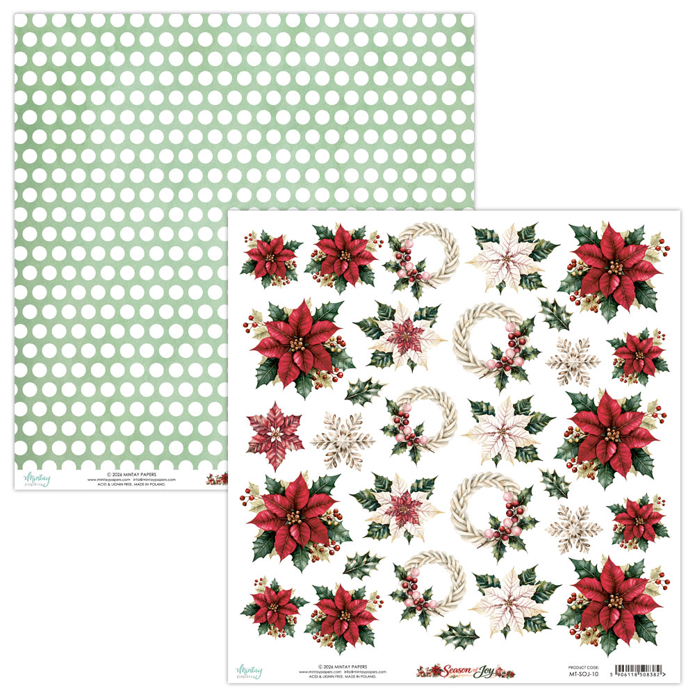 Mintay Papers - Collection Season of Joy - 20,3x20,3cm