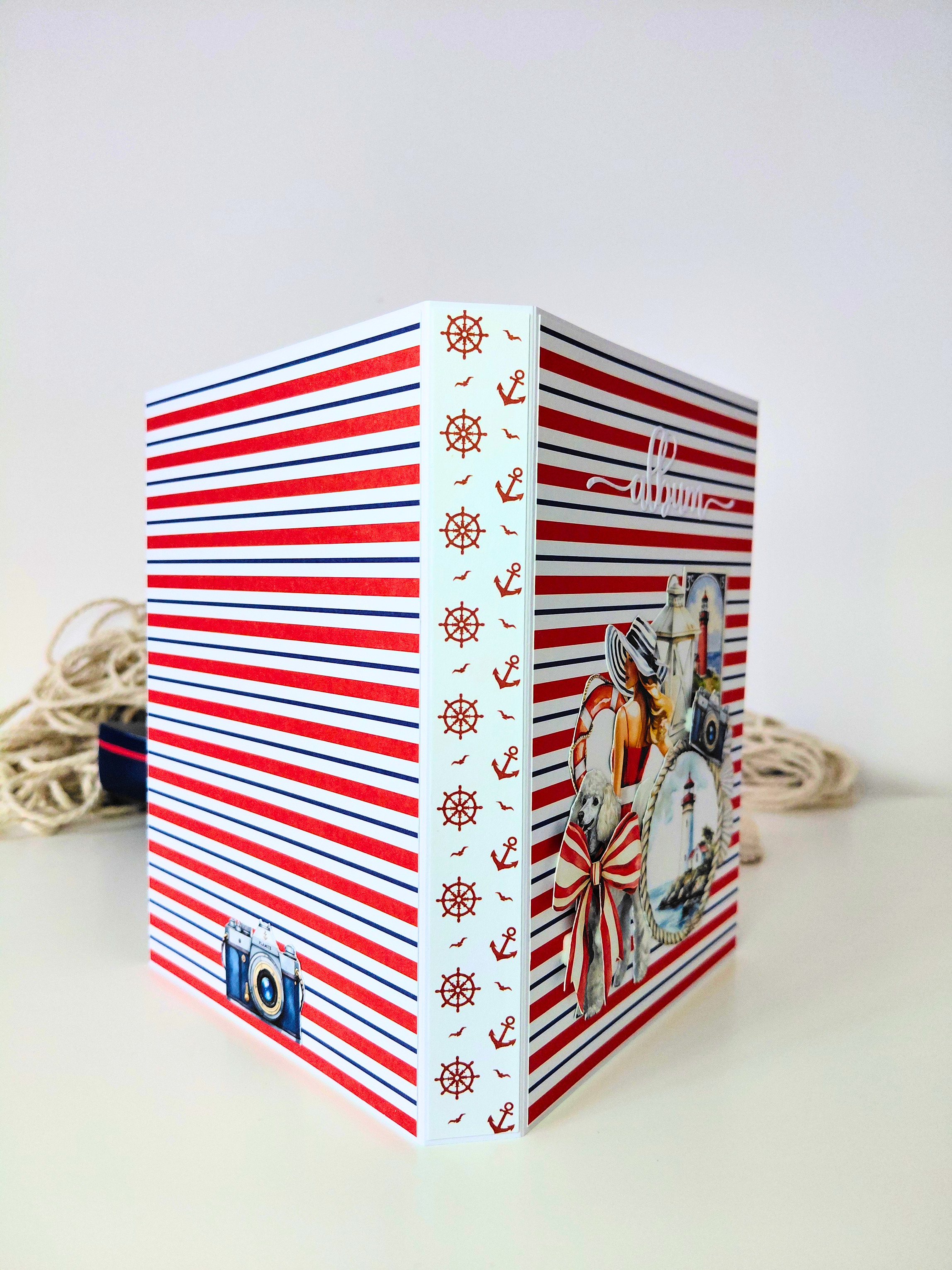 Atelier Scrapbooking - Samedi 4 juillet 2026 - Création d'un mini album photos accordéon "Vacances à la mer"