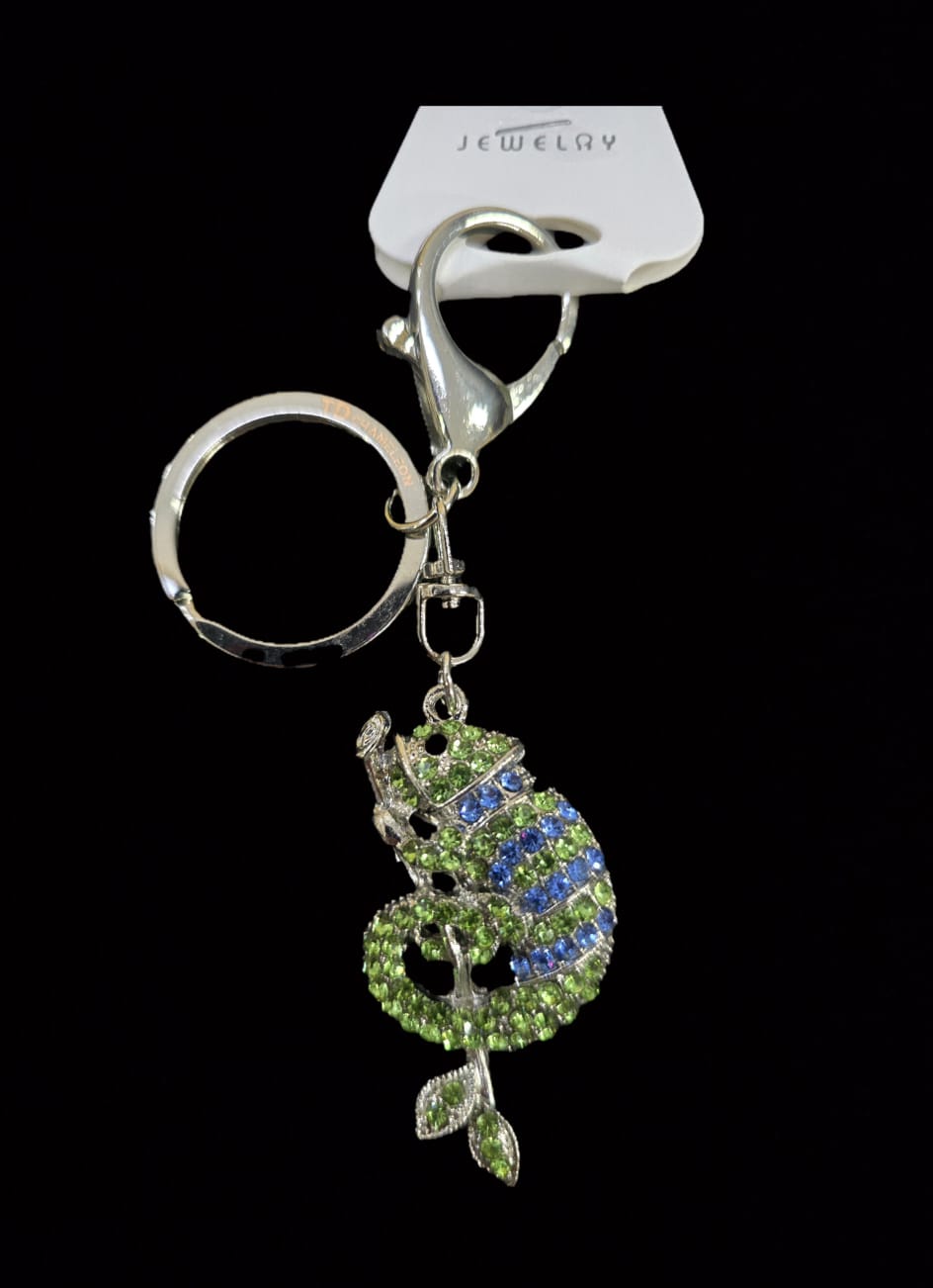 Chameleon keychain