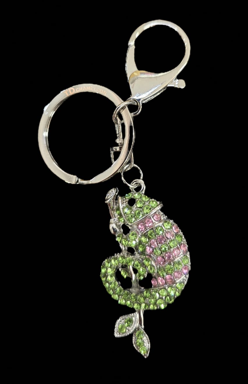 Chameleon keychain