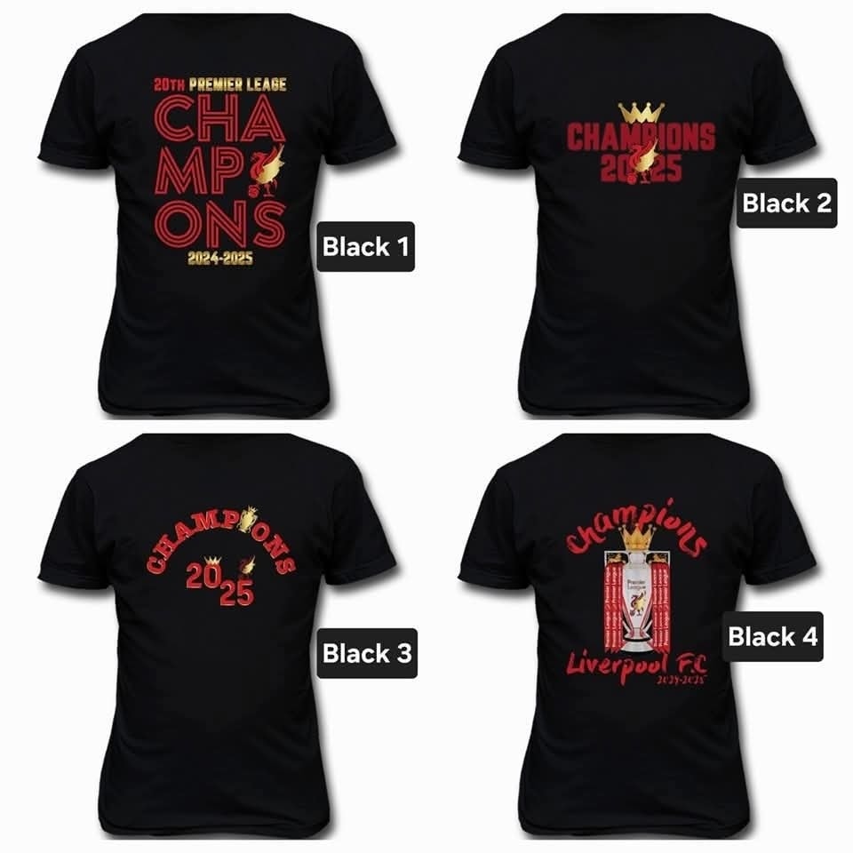 Champions Shirts / 2025 / Black 