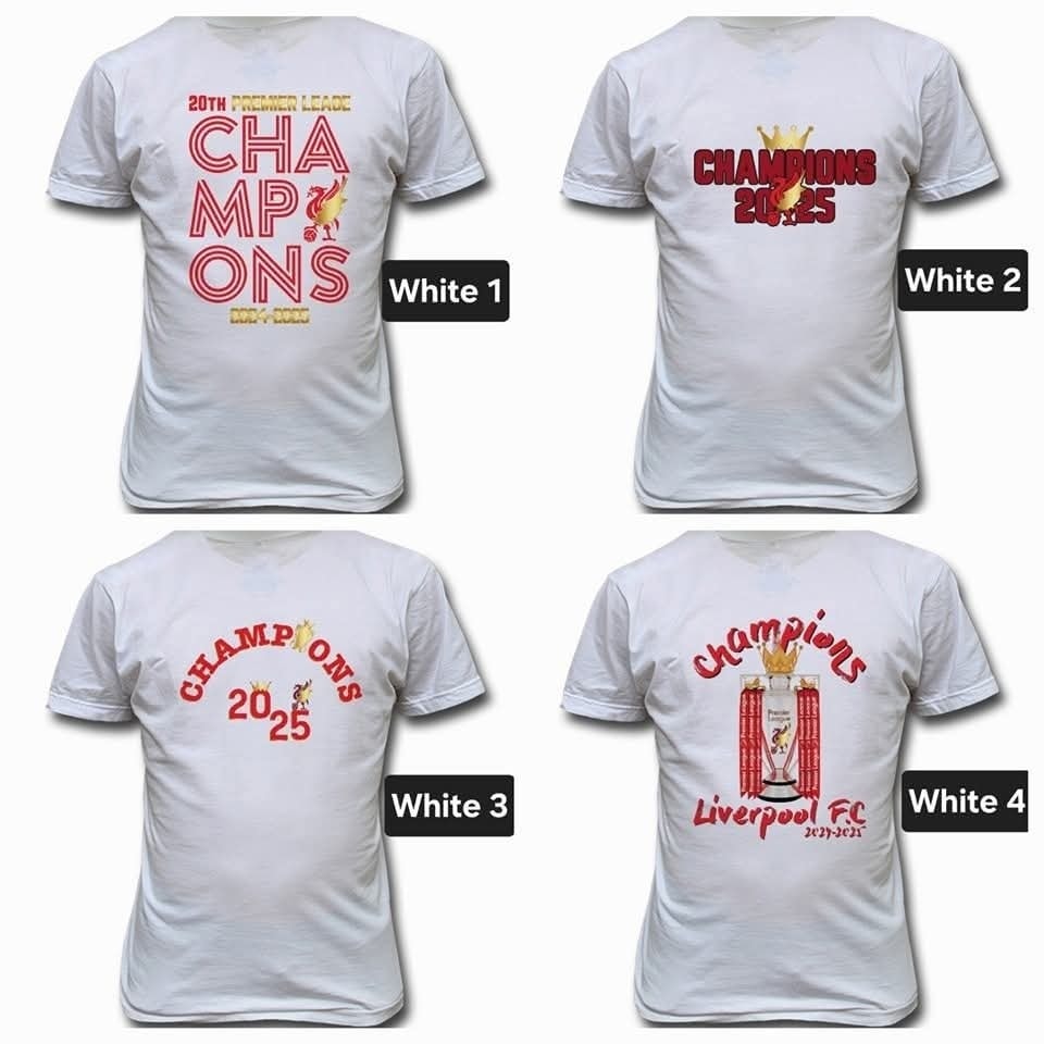 Champions Shirts / 2025 / White