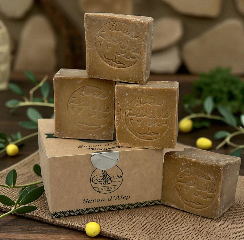 Original Aleppo Classic Soap Box (set of 4 pieces ) 
