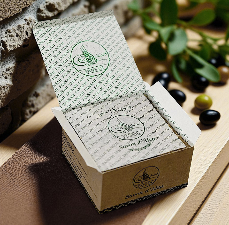 Original Aleppo Classic Soap Box (set of 4 pieces ) 