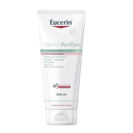 Eucerin Dermo Purifyer Triple Effect Body Cream 200ml