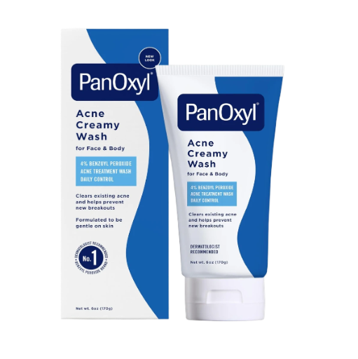 PanOxyl Antimicrobial Acne Creamy Wash 6 Ounce