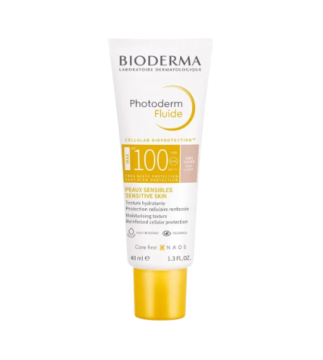 Bioderma Photoderm Max Fluide Face Sunscreen SPF 100 Very Light Tint
