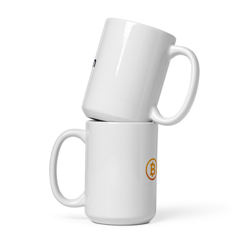 $BCOIN™ Classic White Glossy Mug