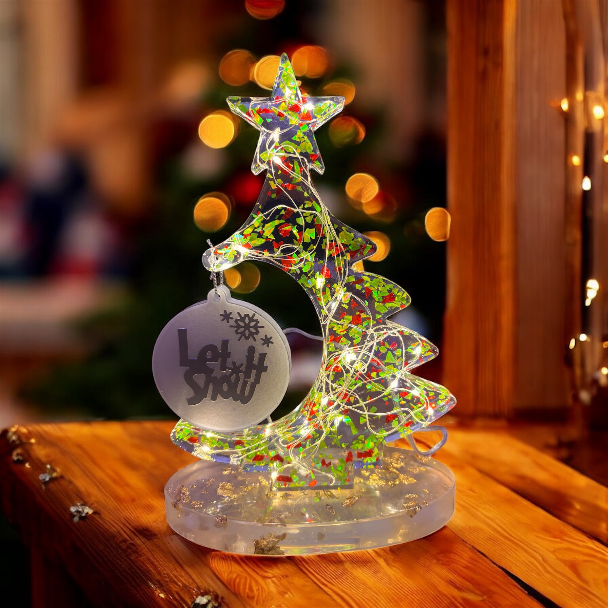 Festive Holiday Tree Ornament