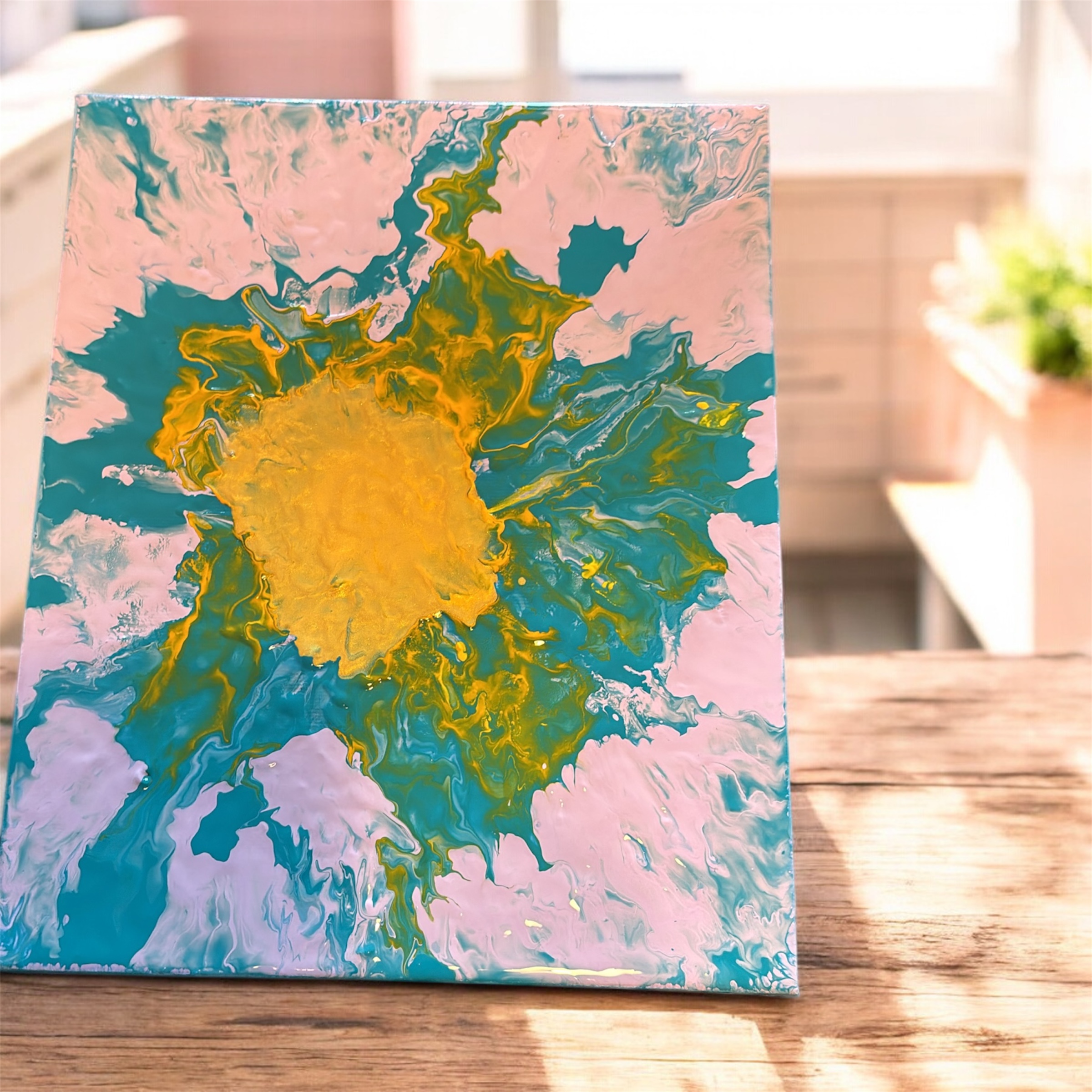 Abstract Acrylic Art Painting