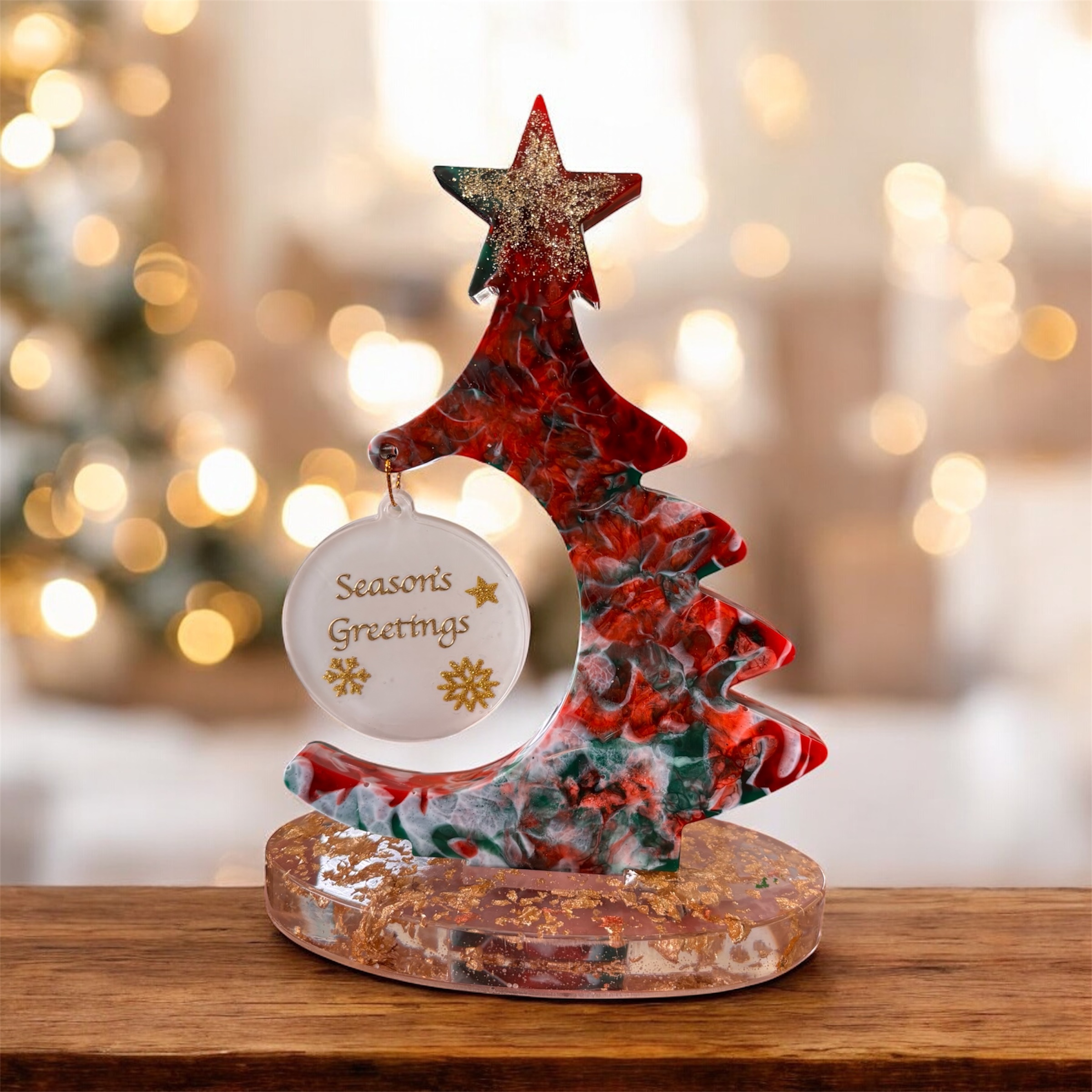 Festive Holiday Tree Ornament