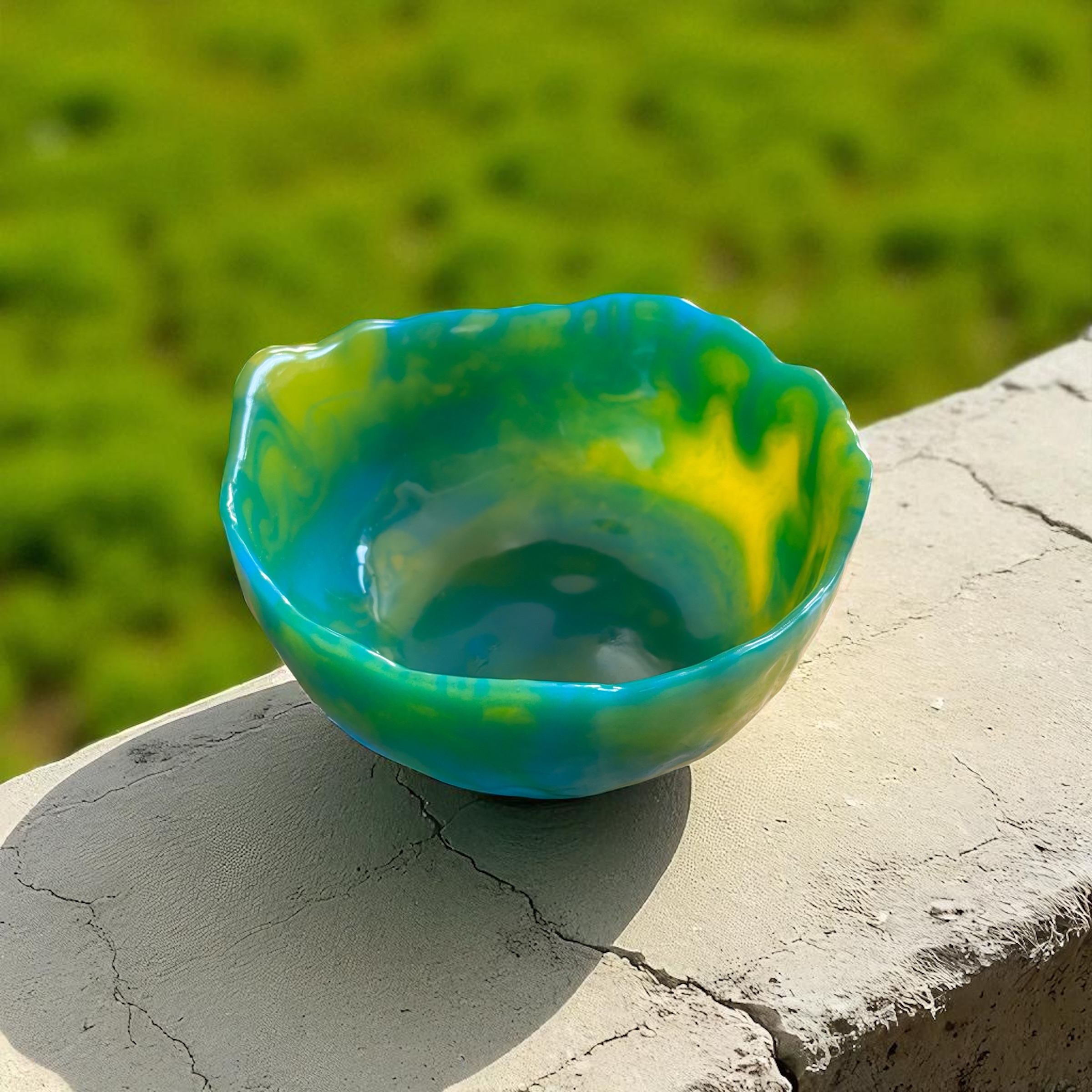 Resin Serving Bowl