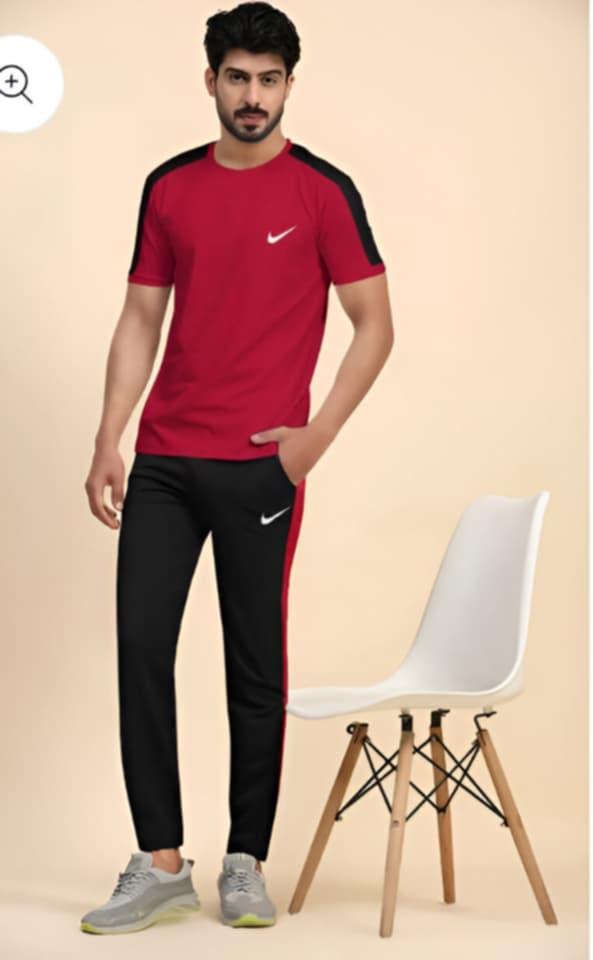 2 Pcs Men's Micro Interlock Texture Track Suit