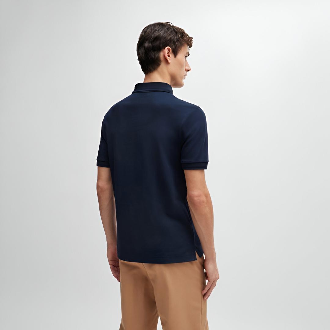 Men's Cotton Texture Polo Shirt