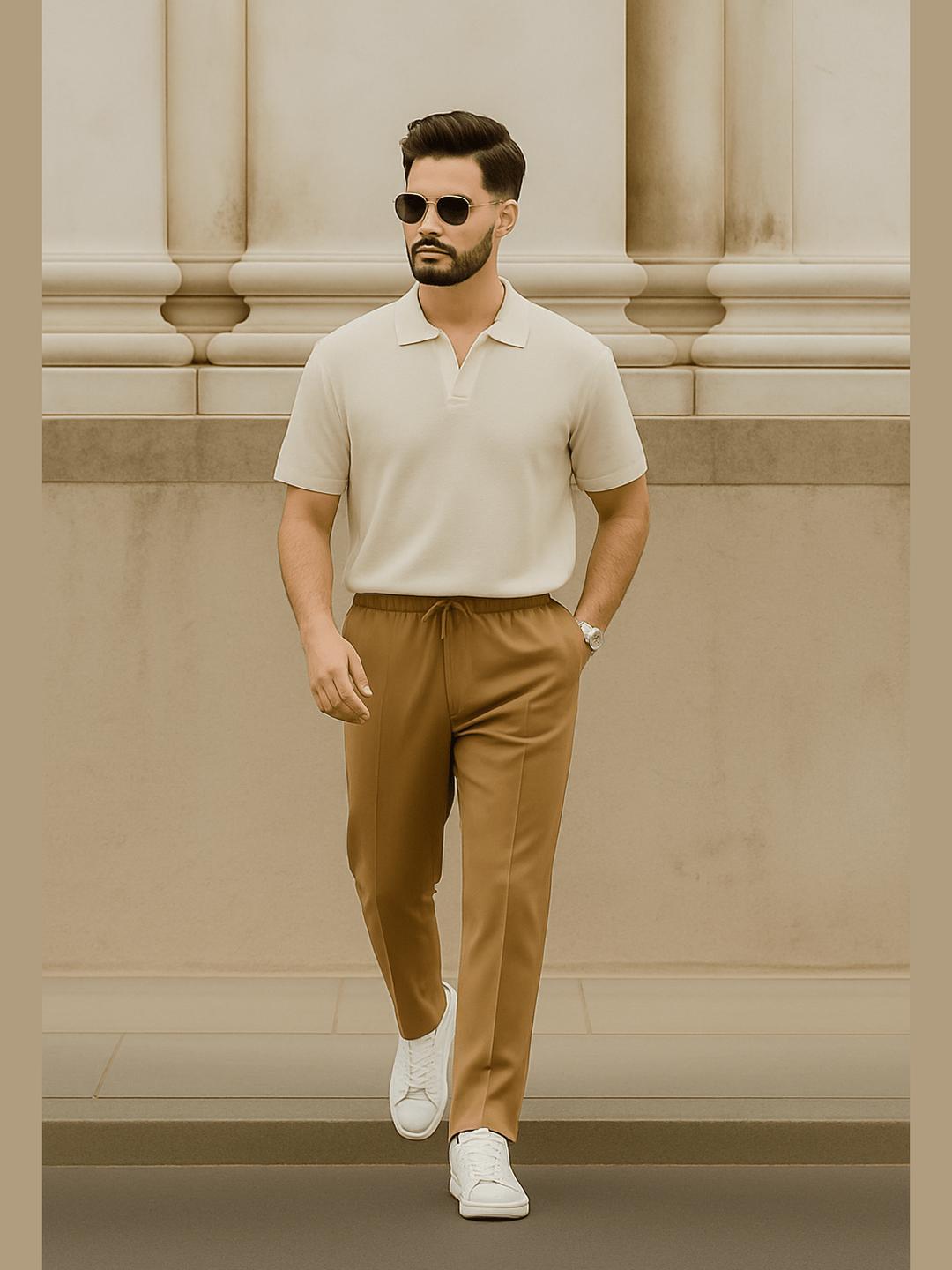 Urban Sands Polo Co-Ord Set for Effortless Style and Comfort EW-