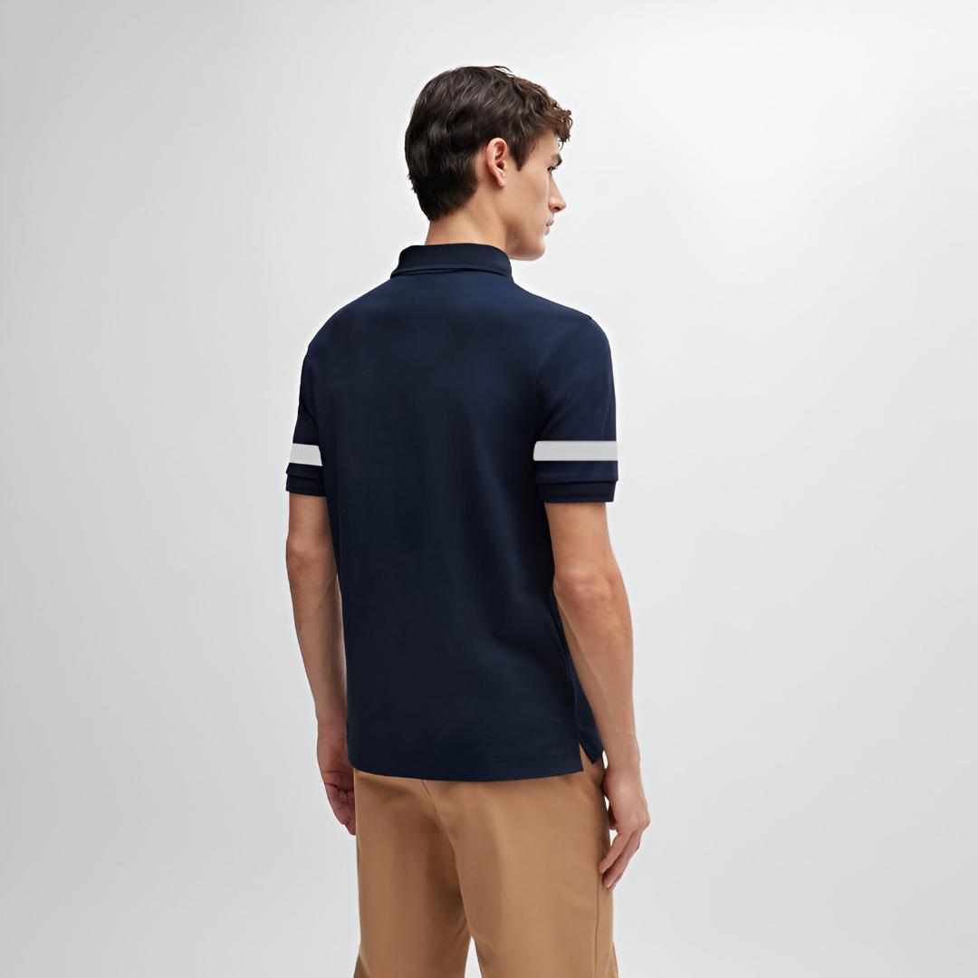 Men's Cotton Texture Polo Shirt