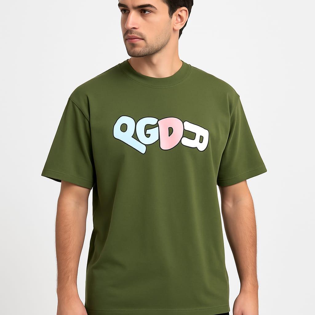 1 Pc Men's Cotton Jersey Printed T-Shirt