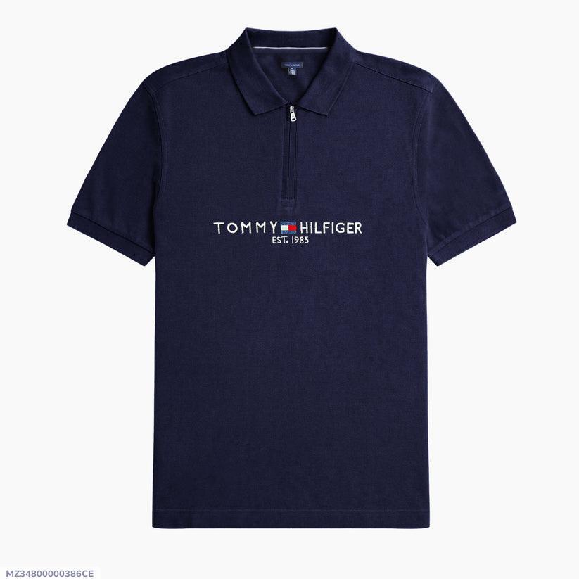 Men's Cotton Texture Polo Shirt