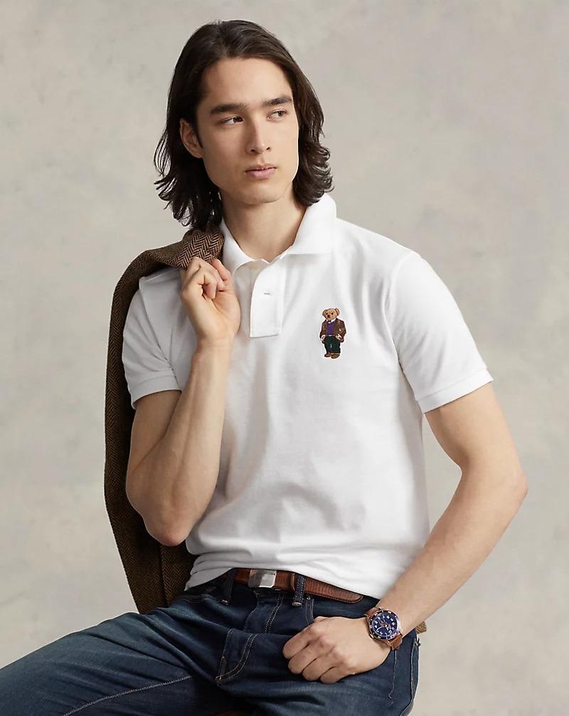 Men's Cotton Printed Polo Shirt - 1 Pc in Stylish