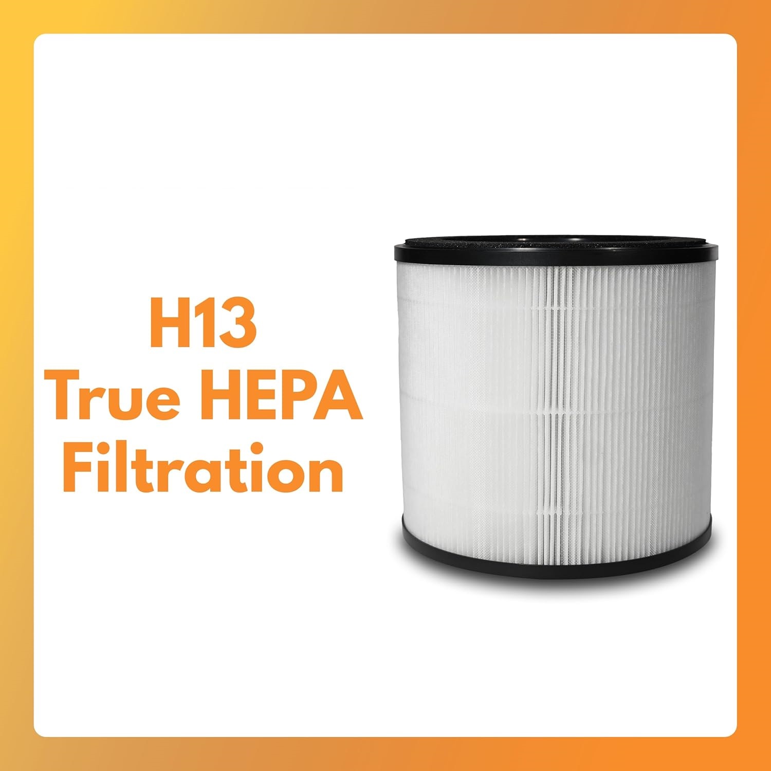 Filter-Monster H13 HEPA Air Filter Replacement Compatible with Medify MA-14 Air Purifier, 1 Pack Replacement Filter