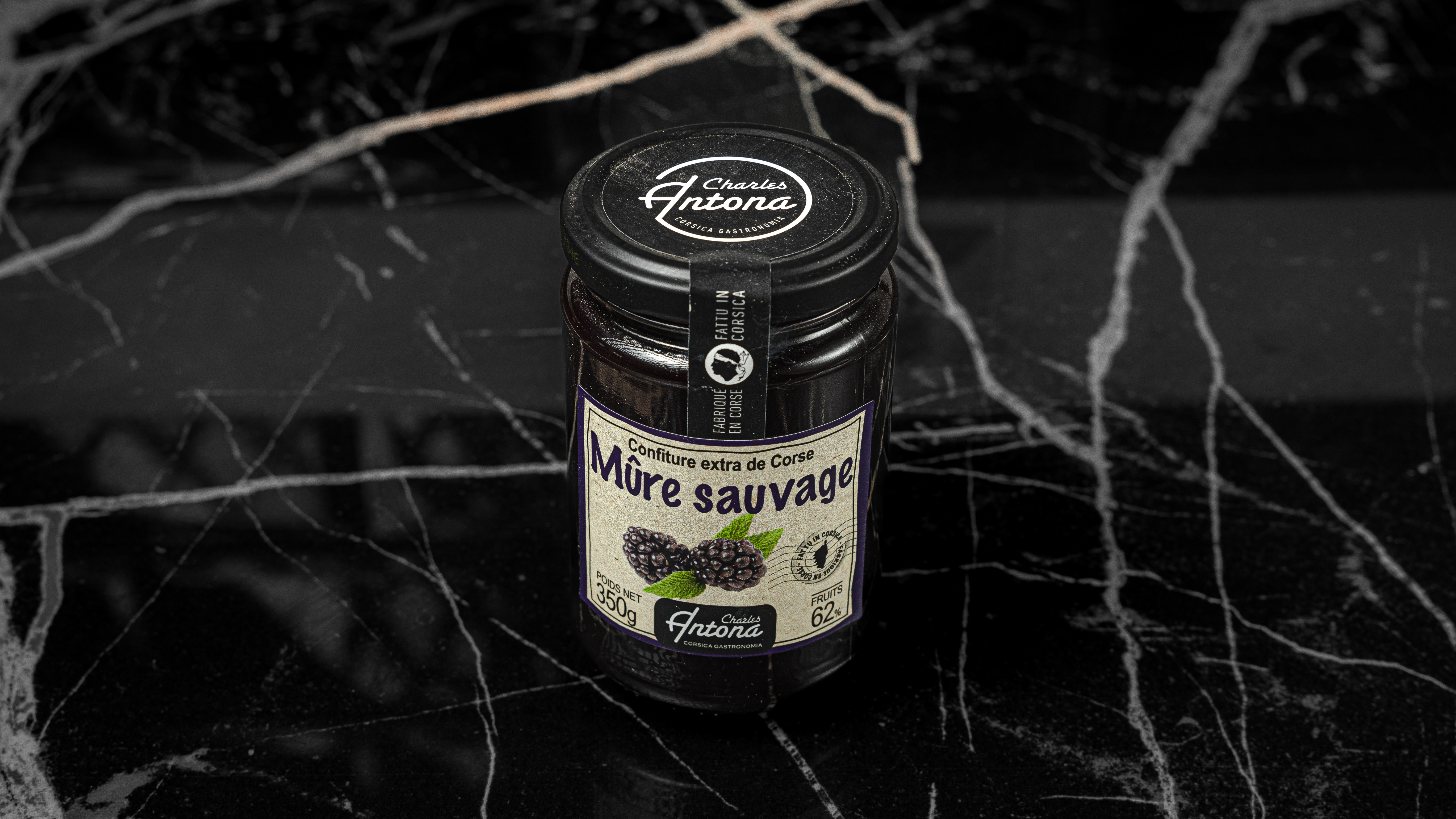 Confiture de mûre sauvage
