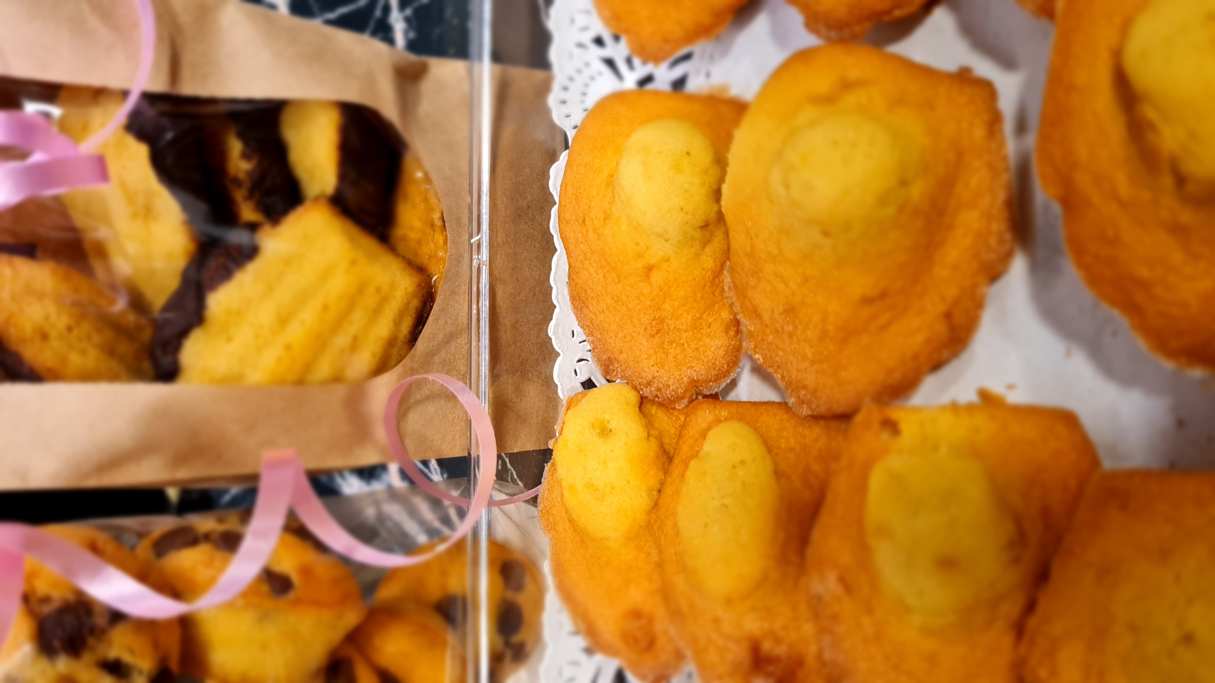 MADELEINES Coque chocolat