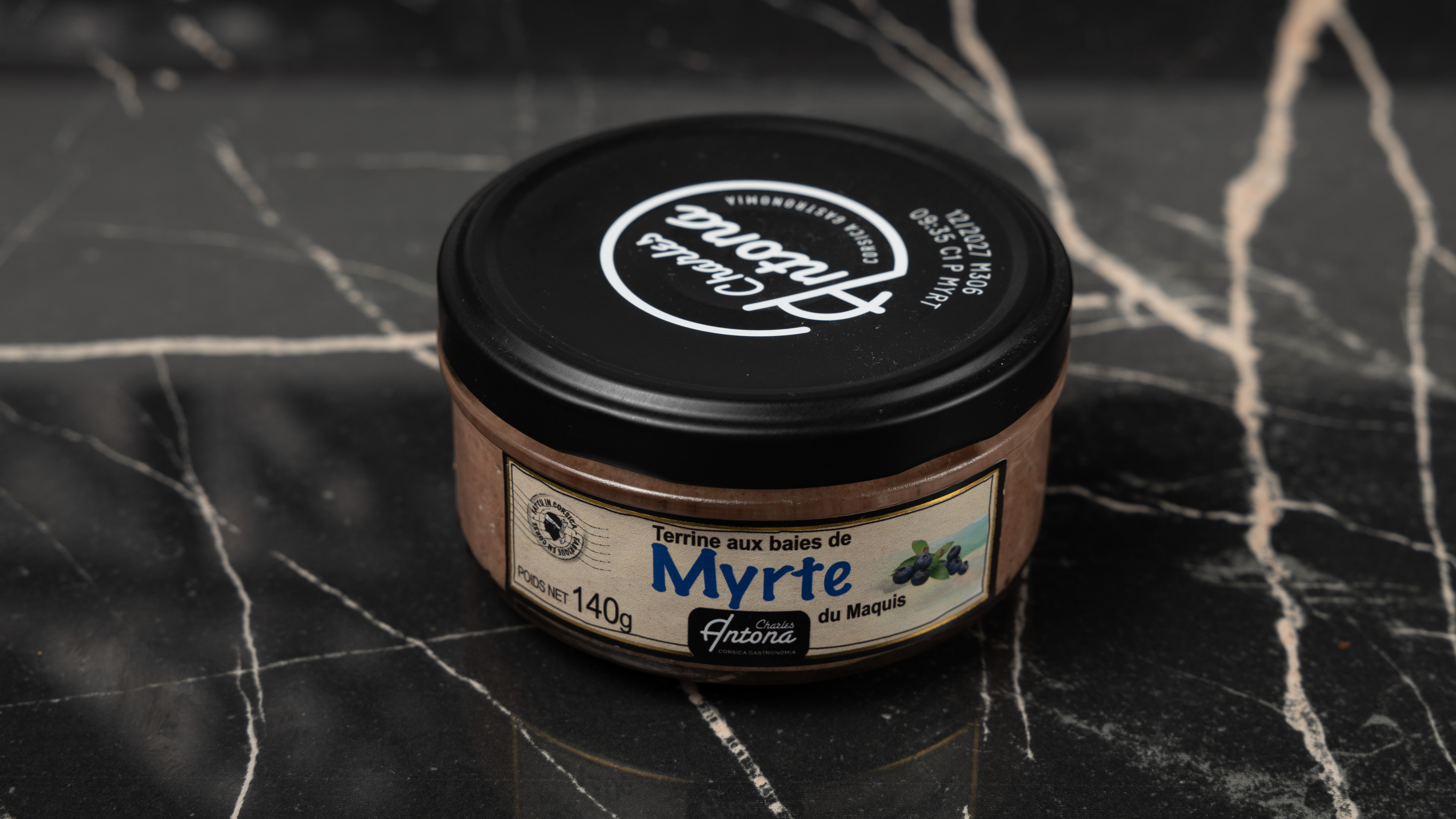 Terrine aux baies de Myrte