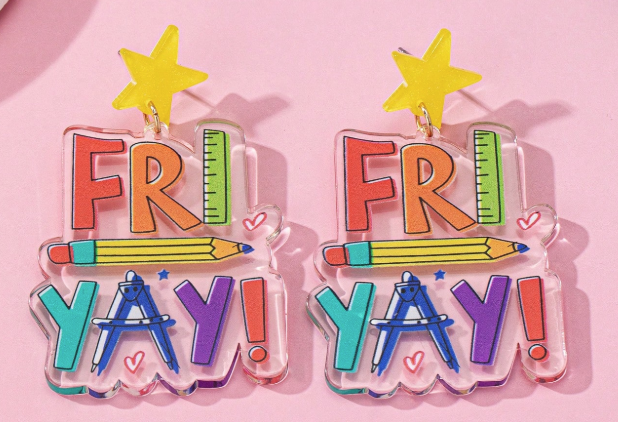 FRIYAY! Colorful Earrings