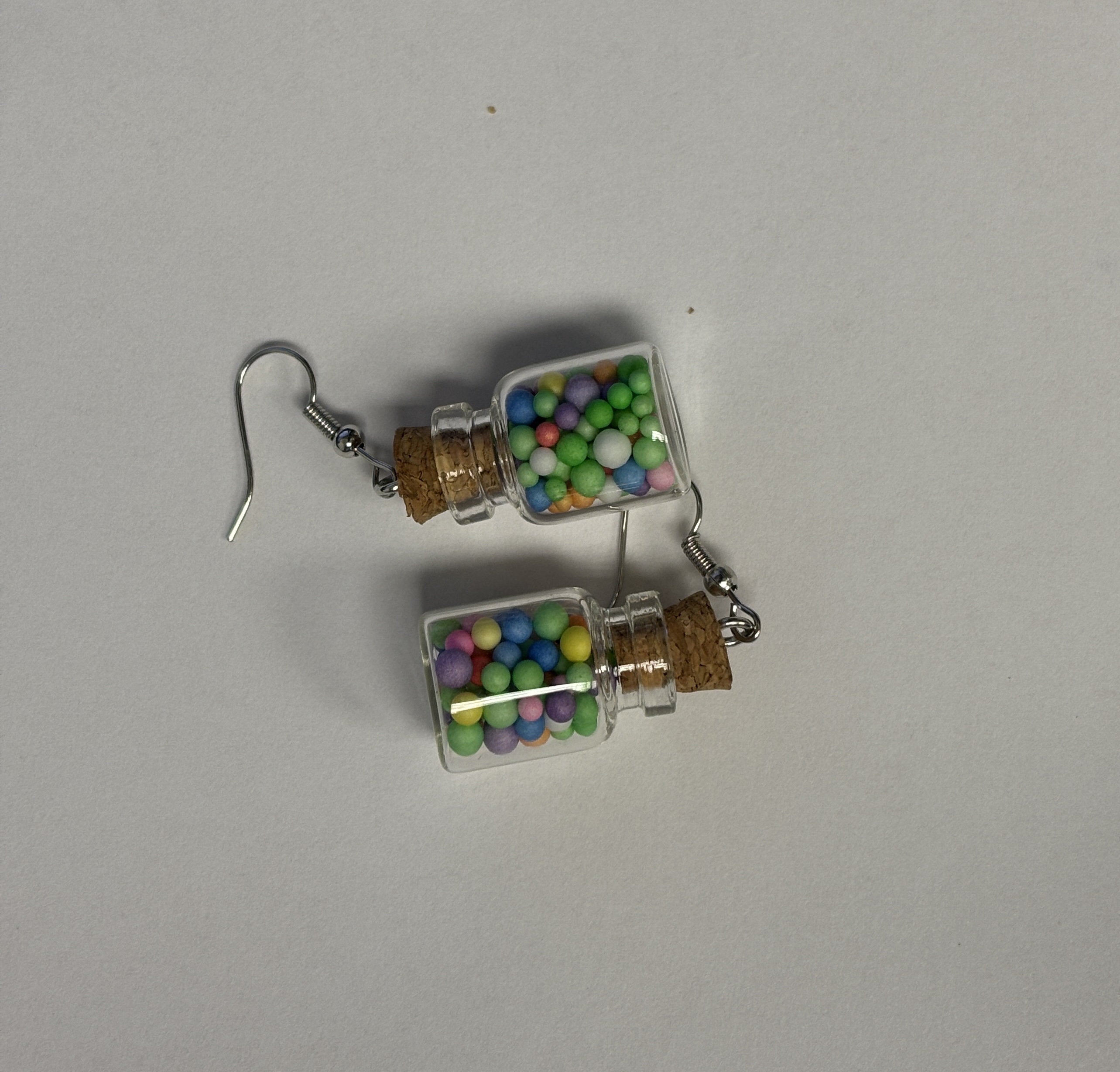Miniature Candy Jar Earrings