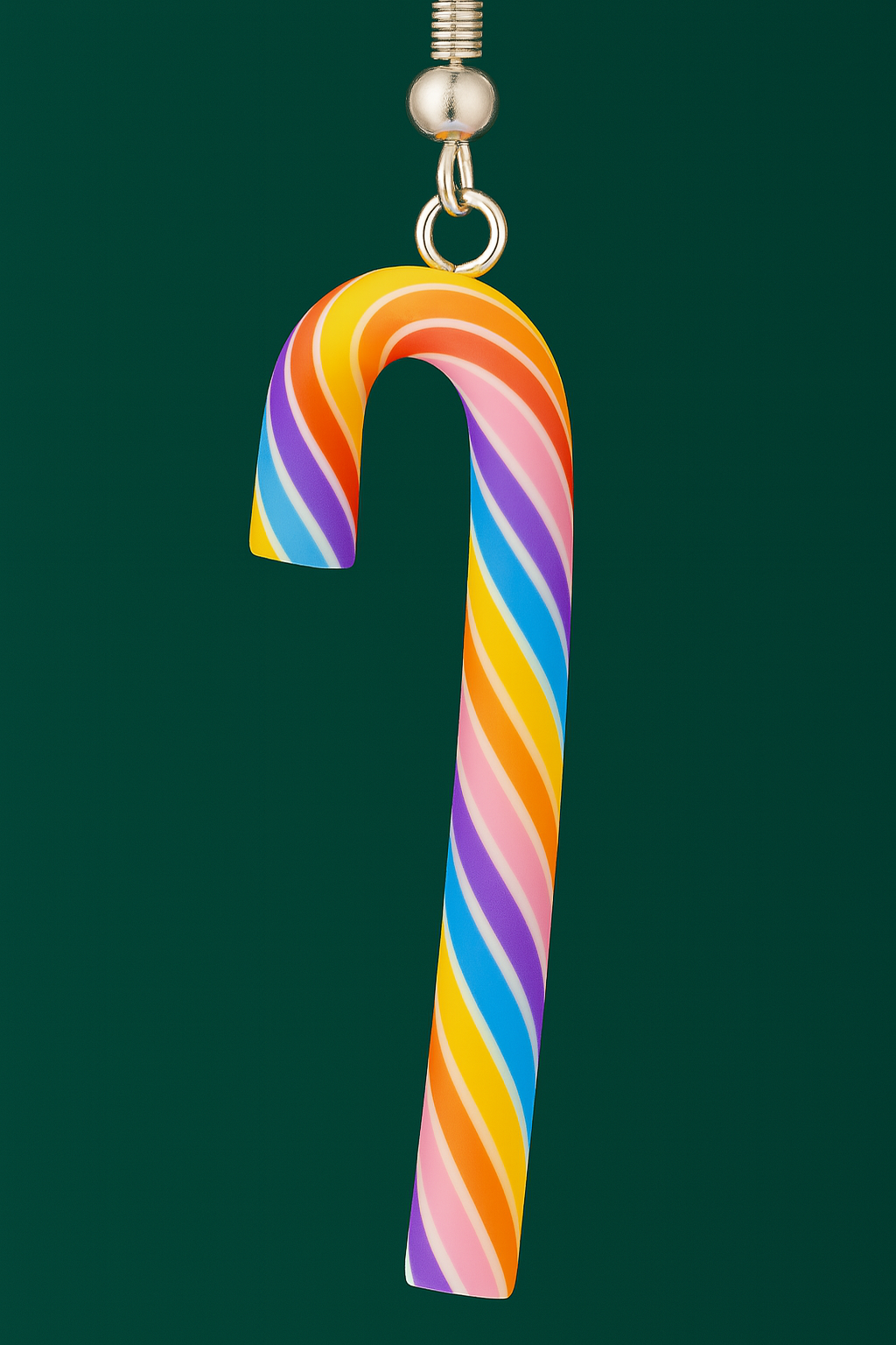 Candy Cane Earring
