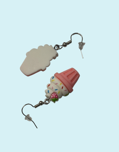 Ice Cream Cone Earrings