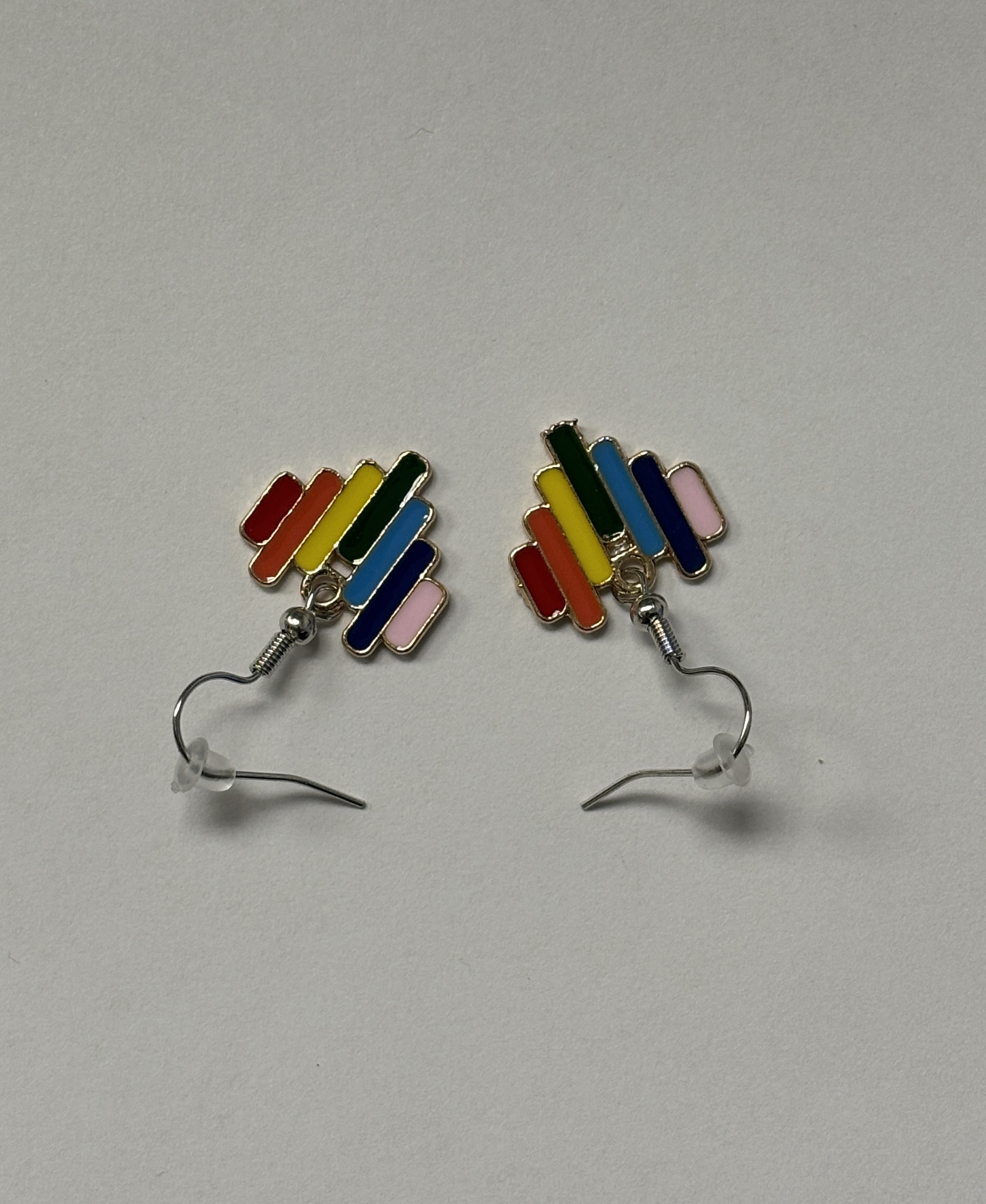 Colorful Bar Dangle Earrings