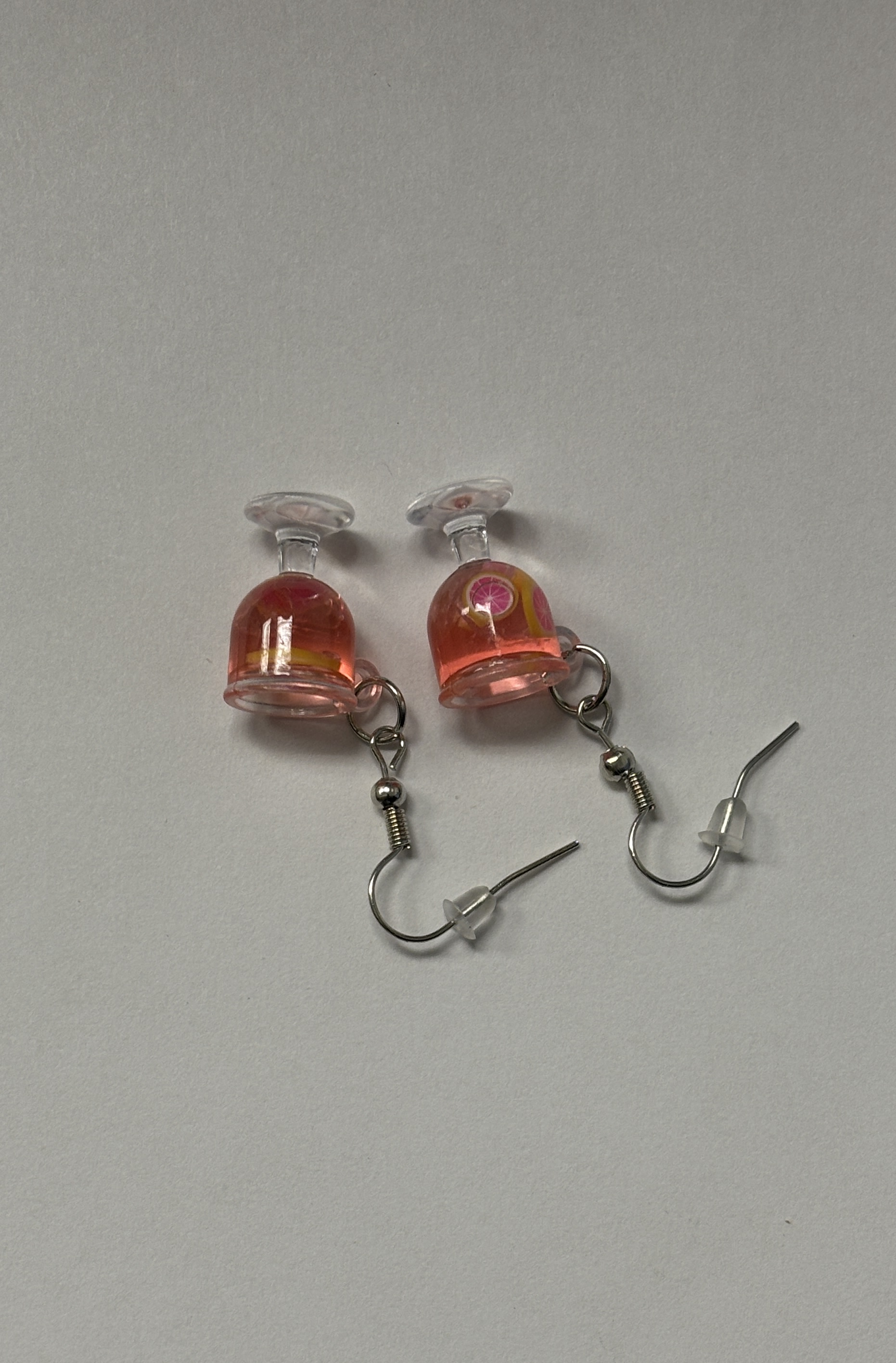 Mini Wine Glass Earrings