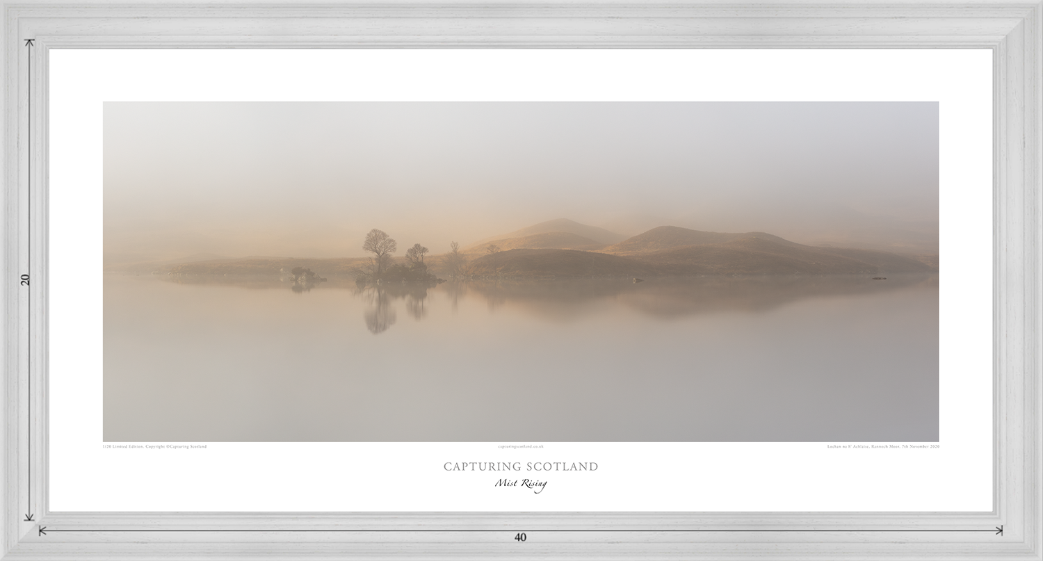 Mist Rising - Limited Edition Framed Print