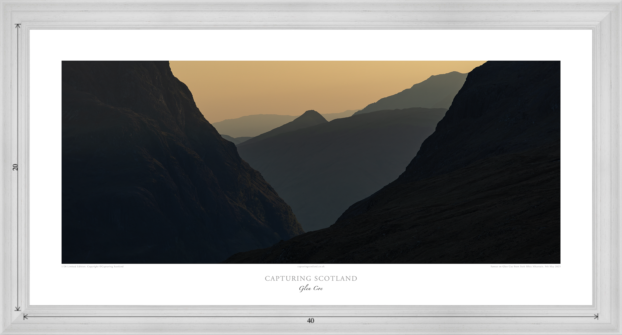 Glen Coe - Limited Edition Framed Print