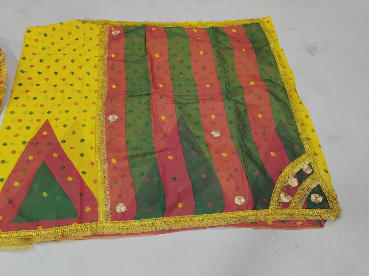 Traditional Bandhani saree