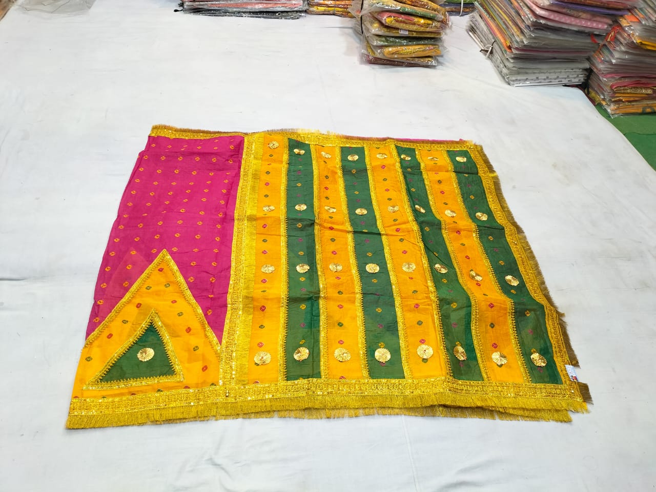Traditional Bandhani Saree