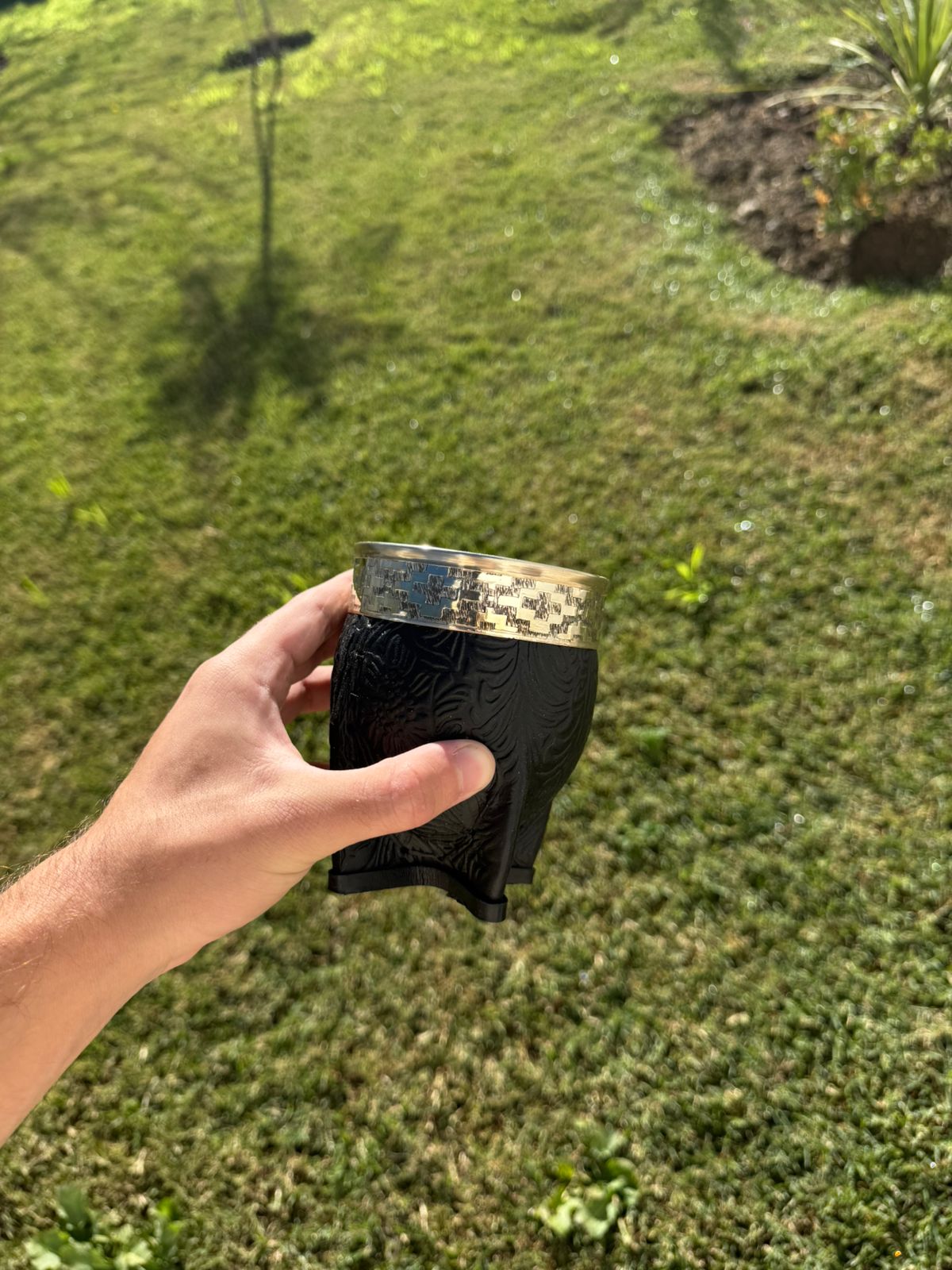 Imperial Premium Cuero Negro Repujado